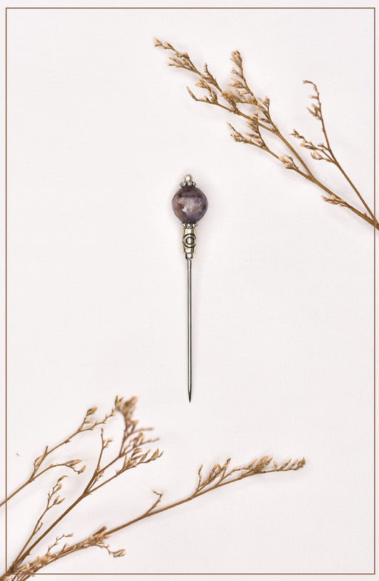 Amethyst Hijab Pin